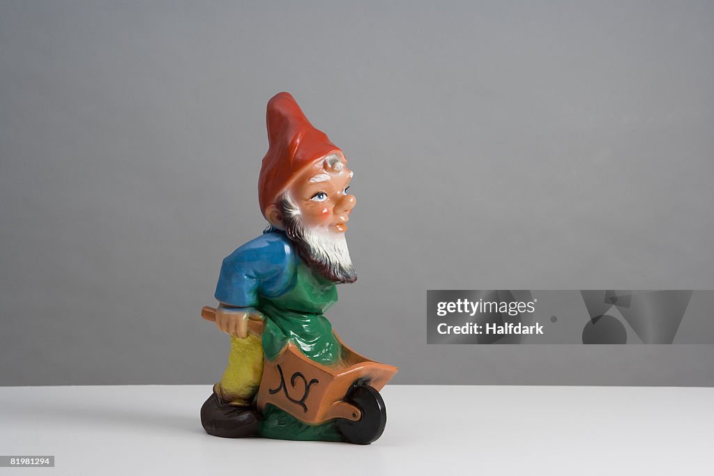 A garden gnome