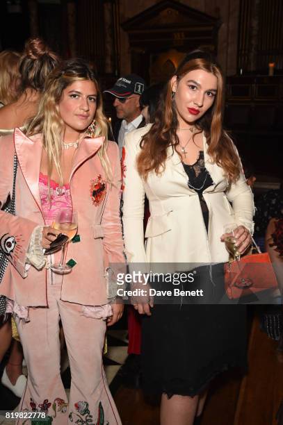 Chloe Rosolek attends a dinner to celebrate the launch of the Luisaviaroma LVR Edition 3 project by Dilara Findikoglu at Andaz Liverpool Street on...