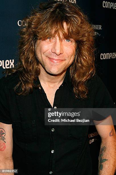 Recording artist Steven Adler of Guns and Roses attends The Courvoisier_LRG Pop-Up Tour Launch Event on April 17, 2008 in Los Angeles