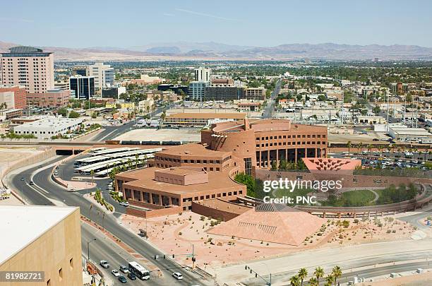 city hall, las vegas, nv - las vegas city hall stock pictures, royalty-free photos & images