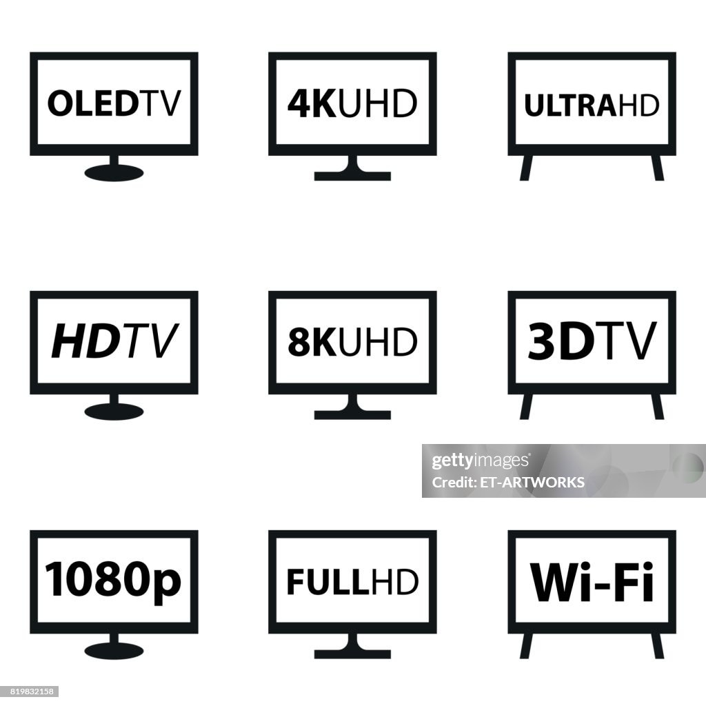 TV-Icon-Set