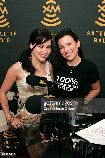 Sophia Bush and Michelle Cartier