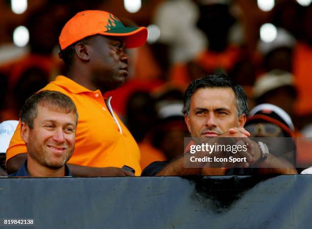 Roman ABRAMOVICH / Jose MOURINHO - - Cote d'Ivoire / Cameroun - Eliminatoires Coupe du Monde ,