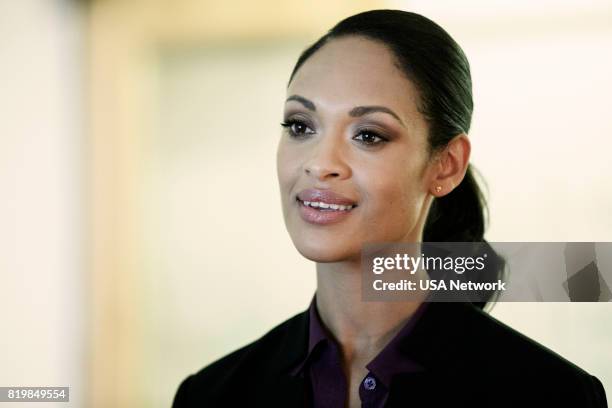 Don't Mess With Texas" Episode 203 -- Pictured: Cynthia Addai-Robinson as Agent Nadine Memphis --