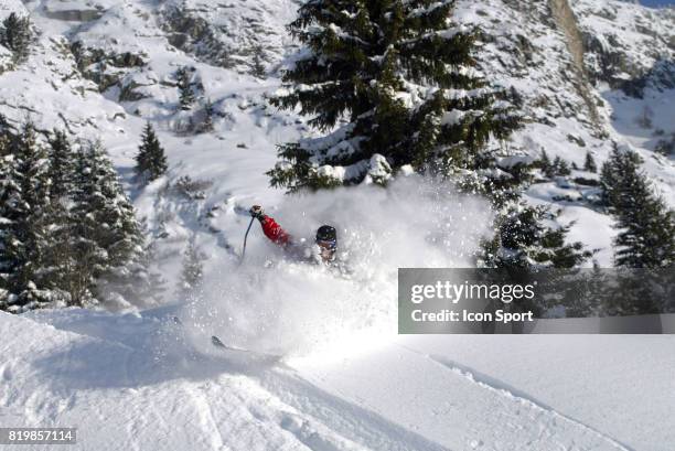 Chute de Ski - - Oz en Oisans