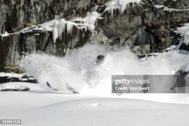 Chute de Ski - - Oz en Oisans