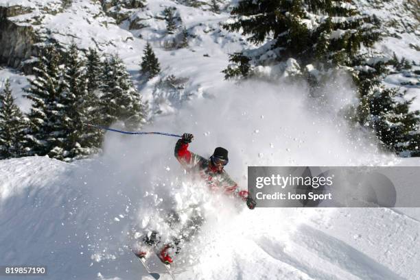 Chute de Ski - - Oz en Oisans