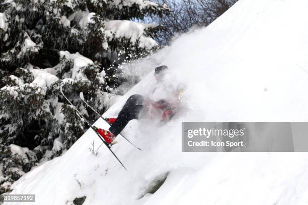 Chute de Ski - - Oz en Oisans