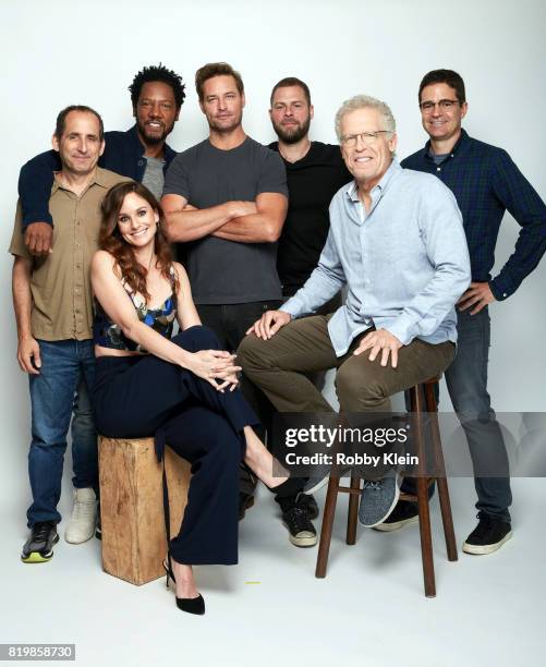 Actors Peter Jacobson, Sarah Wayne Callies, Tory Kittles, Josh Holloway, writer/producers Ryan Condal, Carlton Cuse and producer Wes Tooke from USA...