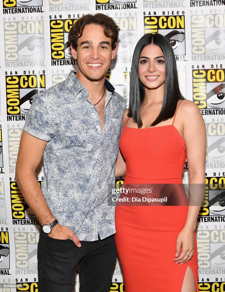 Comic-Con International 2017 - Freeform Press Line For "Stitchers" And "Shadowhunters"
