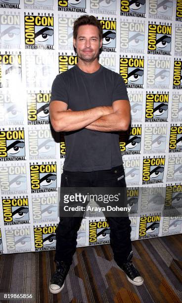 Actor Josh Holloway at the "Colony" press line during Comic-Con International 2017 at Hilton Bayfront on July 20, 2017 in San Diego, California.