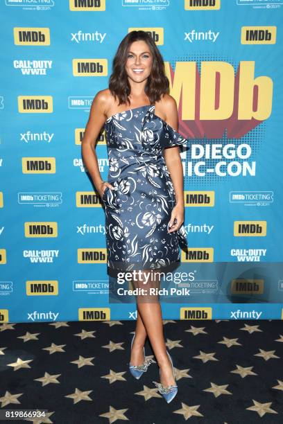 Actor Serinda Swan at the #IMDboat At San Diego Comic-Con 2017 on the IMDb Yacht on July 20, 2017 in San Diego, California.