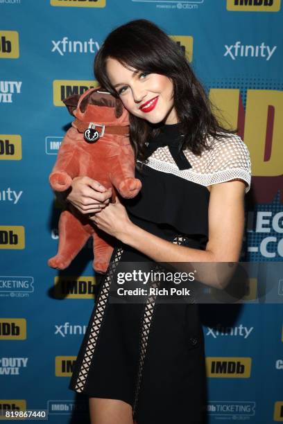 Actor Isabelle Cornish at the #IMDboat At San Diego Comic-Con 2017 on the IMDb Yacht on July 20, 2017 in San Diego, California.