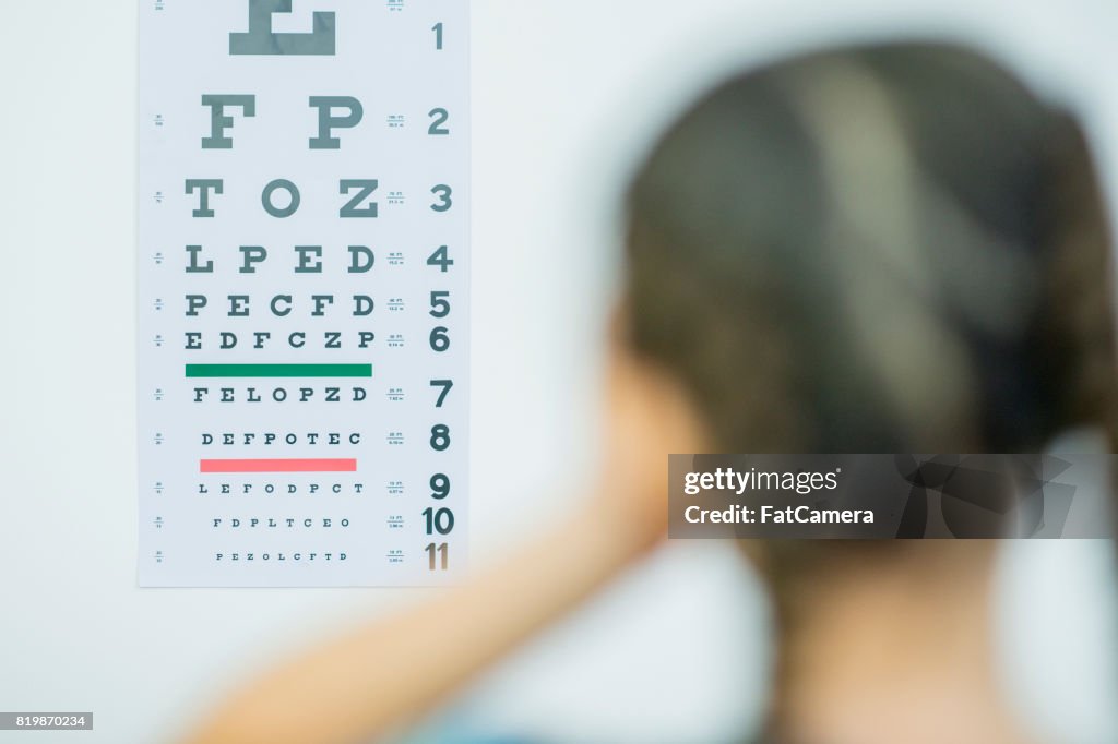 Self Vision Test Vision Test High-Res Stock Photo - Getty Images