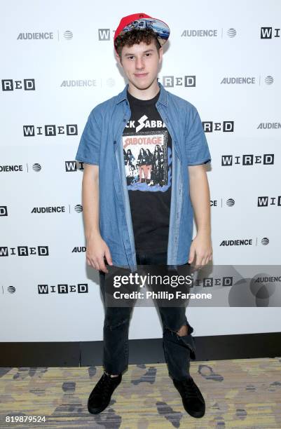 Actor Nolan Gould at 2017 WIRED Cafe at Comic Con, presented by AT&T Audience Network on July 20, 2017 in San Diego, California.