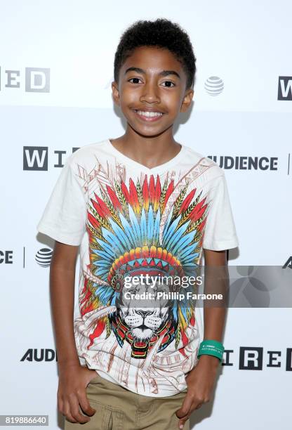 Actor Miles Brown of 'Blackish' at 2017 WIRED Cafe at Comic Con, presented by AT&T Audience Network on July 20, 2017 in San Diego, California.