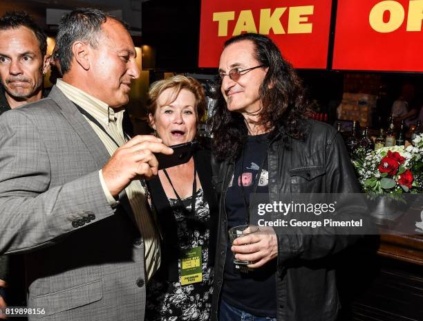 Geddy Lee attend the Dave Thomas And The Second City Present 'Take Off, EH!' An All-Star Benefit after party for Jake Thomas And Spinal Cord Injury...