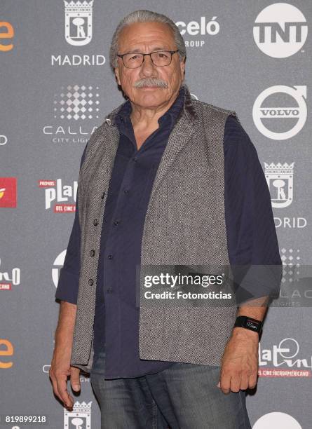 Edward James Olmos attends the 2017 Platino Awards Welcome Party at Callao Cinema on July 20, 2017 in Madrid, Spain.