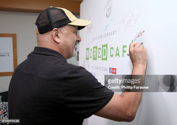 Writer Dan DiDio at 2017 WIRED Cafe at Comic Con, presented by AT&T Audience Network on July 20, 2017 in San Diego, California.