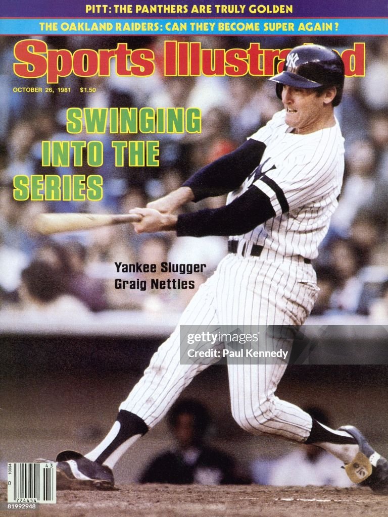 New York Yankees Graig Nettles, 1981 AL Championship Series