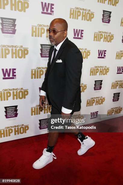 Cast member Damon Dash attends WE tv's celebration of "Growing Up Hip Hop" Season 3 at the Smithsonian Institute National Museum of African American...