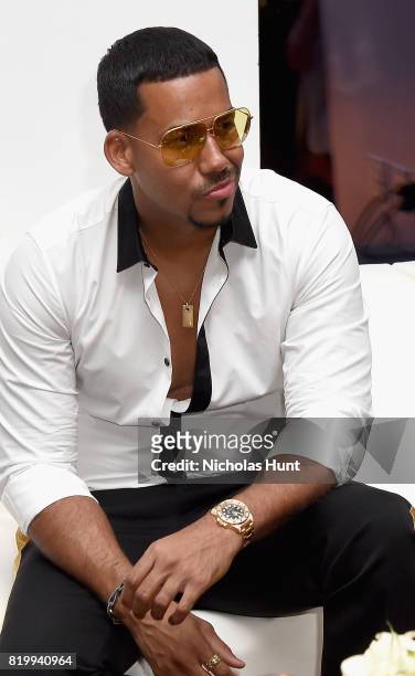 Romeo Santos Celebrates "GOLDEN" and his Birthday at One World Trade Center on July 20, 2017 in New York City.