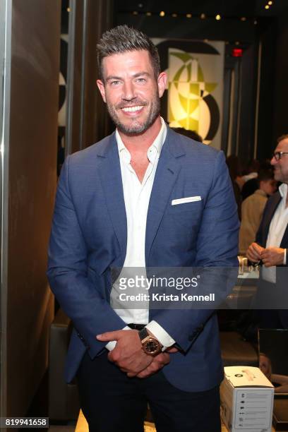Jesse Palmer attends Hublot Welcomes Juventus Football Club To NYC at Hublot Boutique on July 20, 2017 in New York City.