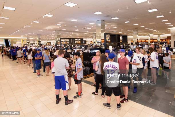 General view of atmosphere during Kyle Schwarber & Ian Happ for Mizzen+Main at Nordstrom Old Orchard on July 20, 2017 in Skokie, Illinois.