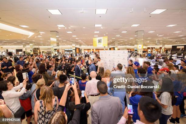 General view of atmosphere during Kyle Schwarber & Ian Happ for Mizzen+Main at Nordstrom Old Orchard on July 20, 2017 in Skokie, Illinois.