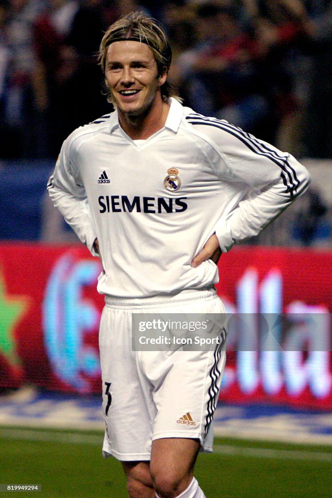 Beckham Real David BECKHAM - Deportivo la Corogne / Real Madrid - - 9eme Journee ...