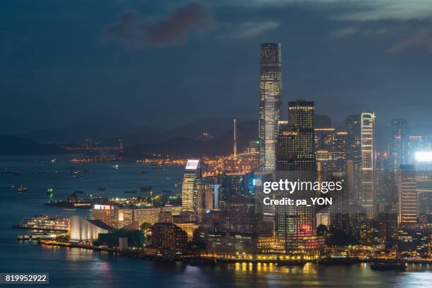 hong kong urban scene - 中環中心 個照片及圖片檔