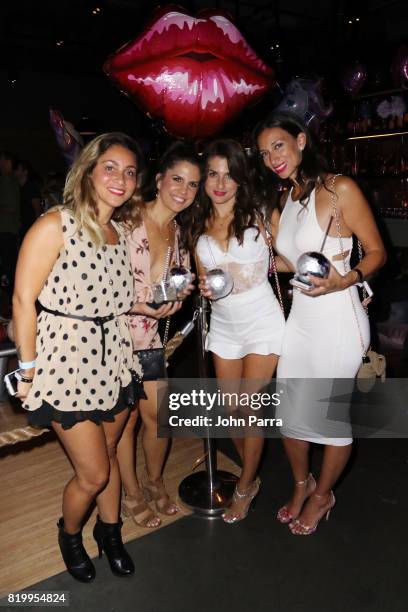 Guests attend Bollare x The Cobrasnake Miami Swim Week Opening Party At The Miami Beach Edition Basement on July 20, 2017 in Miami Beach, Florida.