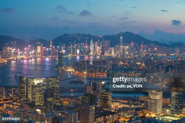 hong kong urban scene - 中環中心 個照片及圖片檔