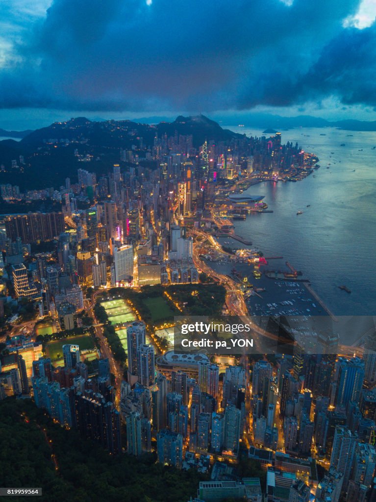Hong Kong urban scene