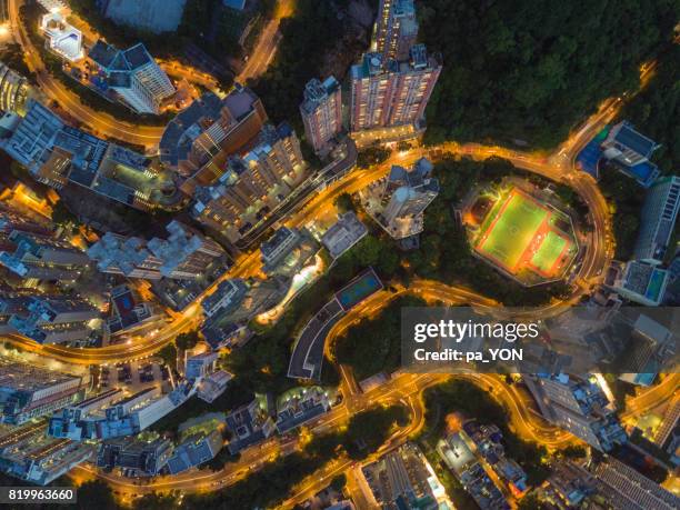 hong kong urban scene - 中環中心 個照片及圖片檔