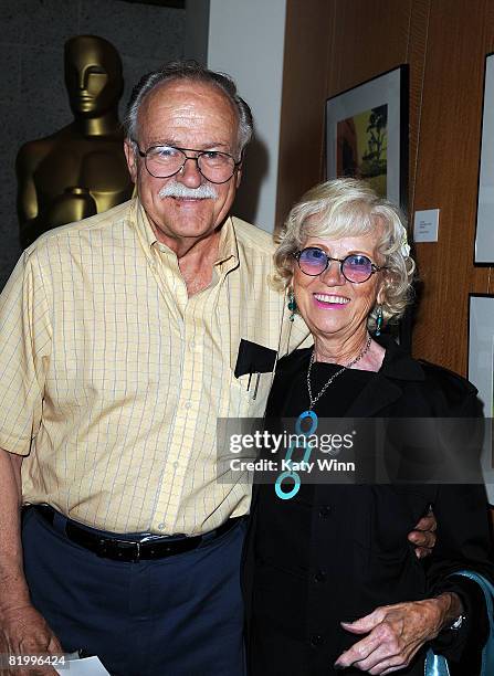 Paul Carlson and Anne Guenther attend the AMPAS Gold Standard Screening Series Of "Sleeping Beauty" on July 18, 2008 in Beverly Hills, California.
