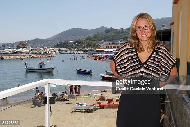 Nicoletta Mantovani attends day four of the Ischia Global Film And Music Festival on July 19, 2008 in Ischia, Italy.