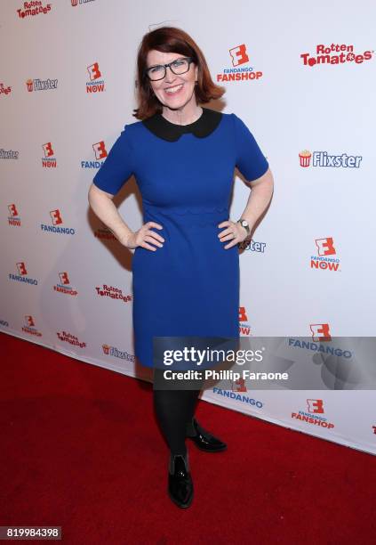 Kate Flannery attends the Comic-Con International 2017 Fandango opening night party with special performance by Elle King at San Diego Convention...