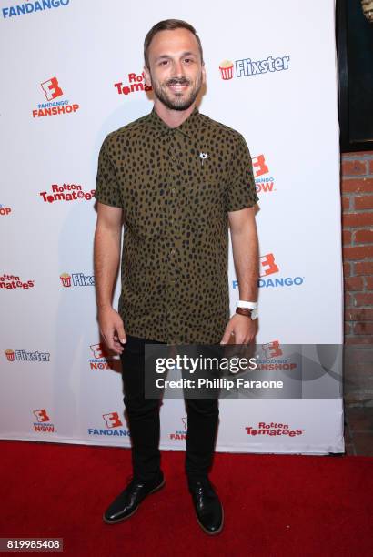 Adam McArthur attends the Comic-Con International 2017 Fandango opening night party with special performance by Elle King at San Diego Convention...