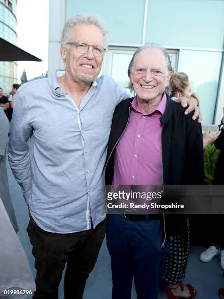 Writer/producer Carlton Cuse and actor David Bradley attend the Entertainment Weekly and FX After Dark event at the EW Studio during Comic-Con at...