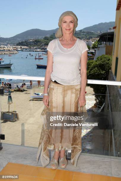 Trudie Styler attends day four of the Ischia Global Film And Music Festival on July 19, 2008 in Ischia, Italy.