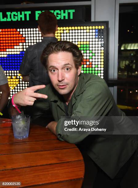 Comedian Beck Bennett at the FANDOM Party during Comic-Con International 2017 at Hard Rock Hotel San Diego on July 20, 2017 in San Diego, California.