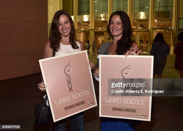 Guests attend Film Independent at LACMA's Bring The Noise: Wierd Science at The Bing Theatre At LACMA on July 20, 2017 in Los Angeles, California.