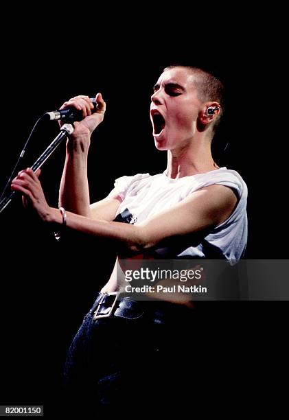 Sinead O'Conner on 5/19/90 in Chicago, Il.