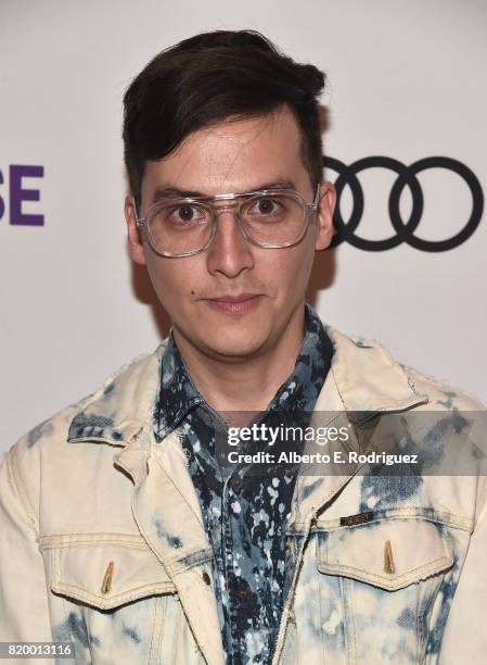 Musician Gilberto Cerezo of the band "Kinky" attends Film Independent at LACMA's Bring The Noise: Wierd Science at The Bing Theatre At LACMA on July...