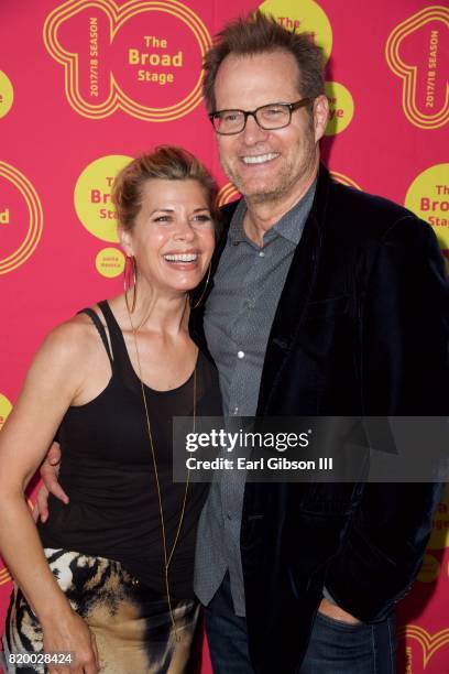 Beth Toussaint and Jack Coleman attend the Opening Night Of "Born For This" at The Broad Stage on July 20, 2017 in Santa Monica, California.