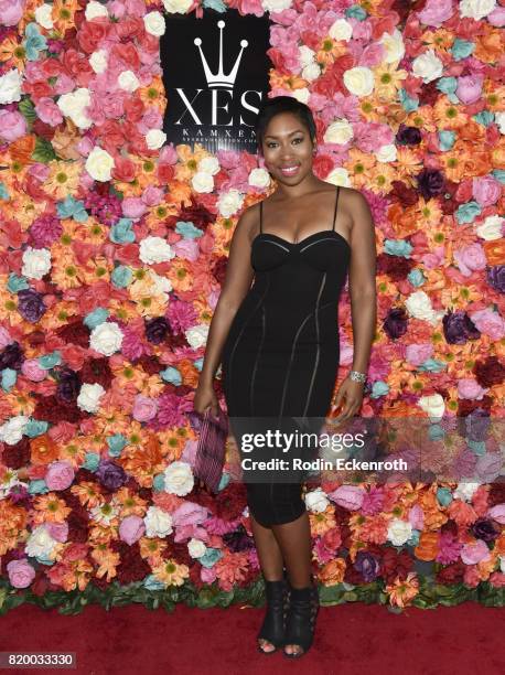 Niki McElroy at XES: Sip, Shop, Slay at Therapy LA on July 20, 2017 in Los Angeles, California.