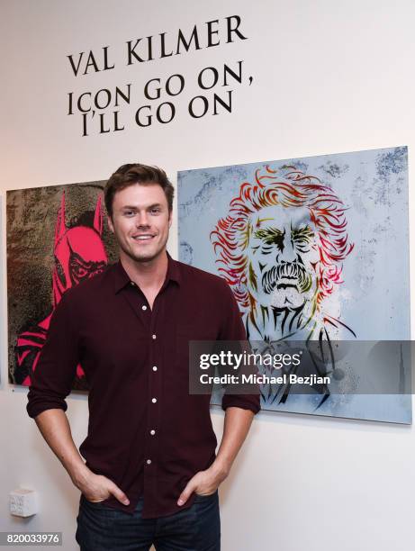 Blake Cooper Griffin arrvies at Val Kilmer's Pop-Up Art Exhibition - "Icon Go On, I'll Go On" VIP Opening Reception at The Gabba Gallery on July 20,...