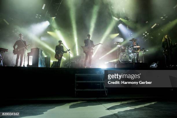 Third Eye Blind perform at The Greek Theatre on July 20, 2017 in Los Angeles, California.