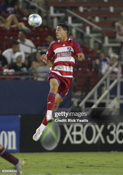 Andre Rocha of the FC Dallas defends the ball during the match against the Colorado Rapids, July 19, 2008 at Pizza Hut Park in Frisco, Texas.